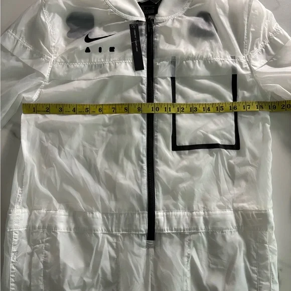 Nike Activewear Women's Sheer White Jumpsuit sz S